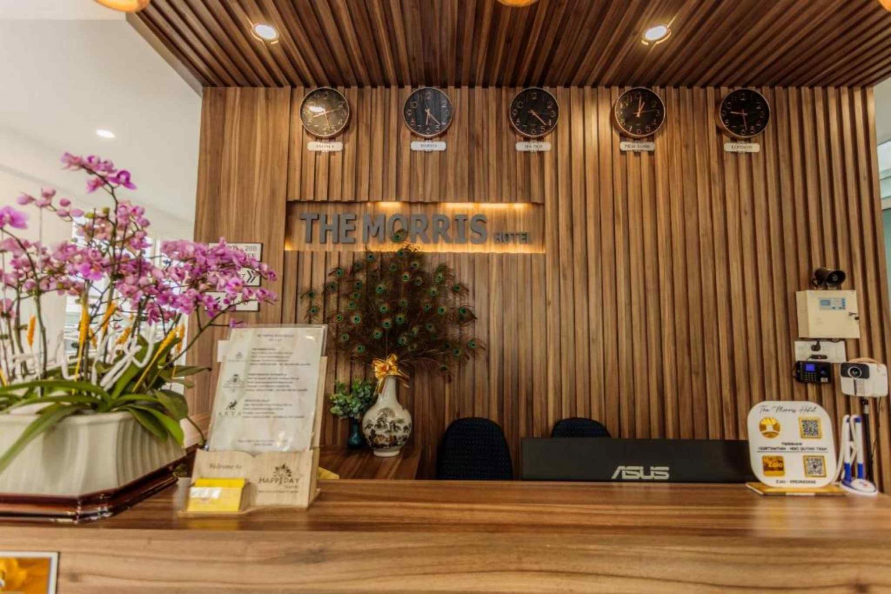 Thiết kế sảnh chính của The Morris Hotel Đà Lạt 